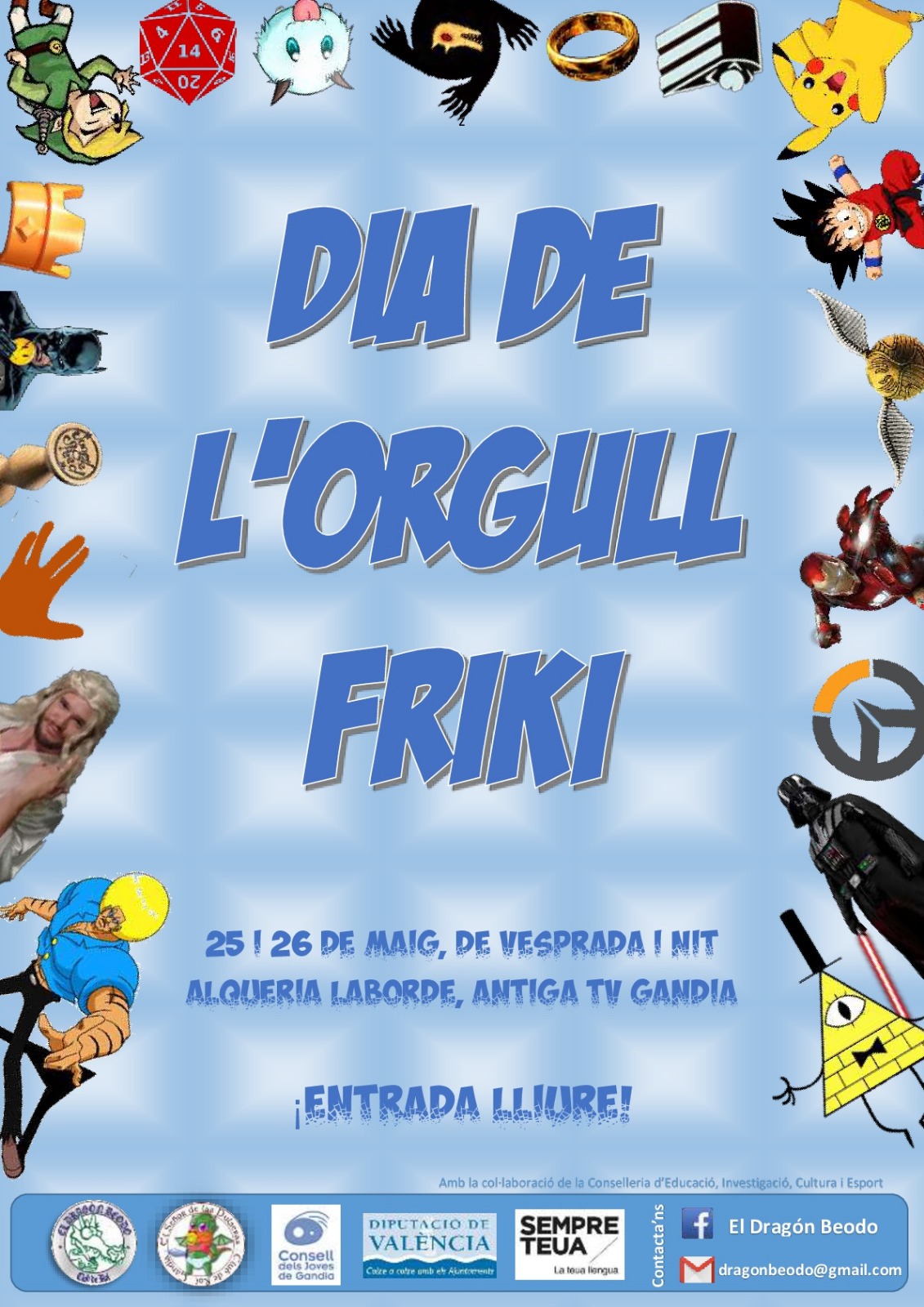dia orgullo friki cartel